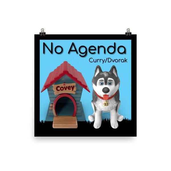 NO AGENDA 1350 - cover art poster print