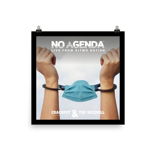 NO AGENDA 1242 - cover art poster print