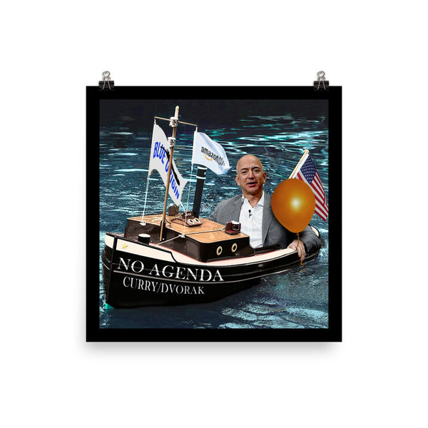 NO AGENDA 1423 - cover art poster print