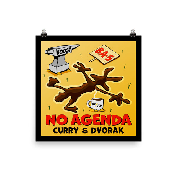 NO AGENDA 1468 - cover art poster print