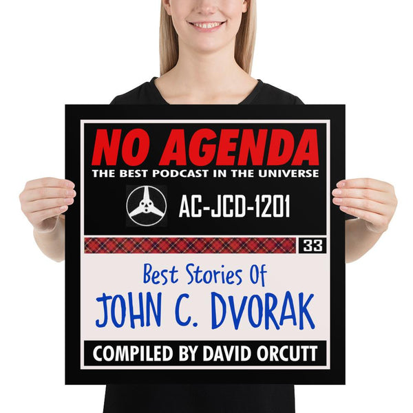 NO AGENDA 1201 - cover art poster print