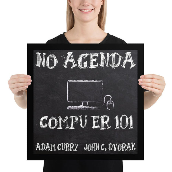 NO AGENDA 1195 - cover art poster print