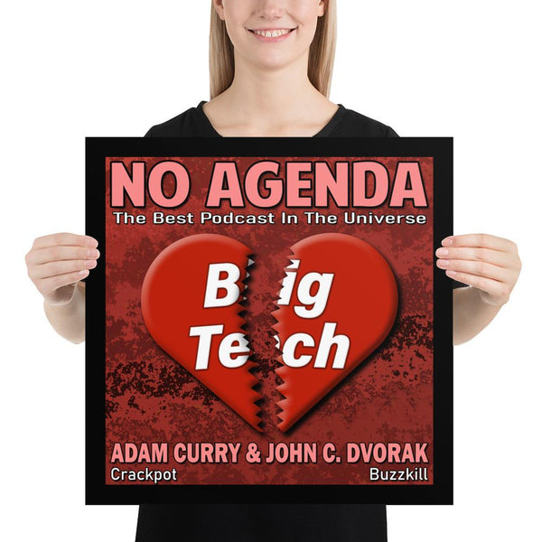 NO AGENDA 1182 - cover art poster print