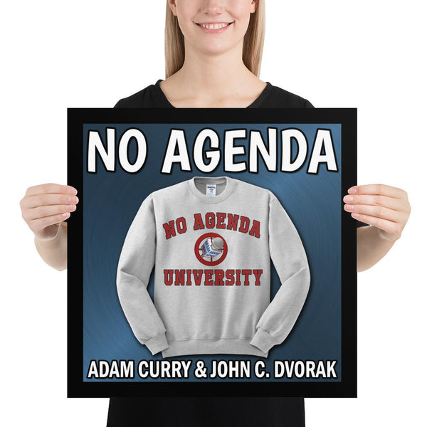 NO AGENDA 1167 - cover art poster print