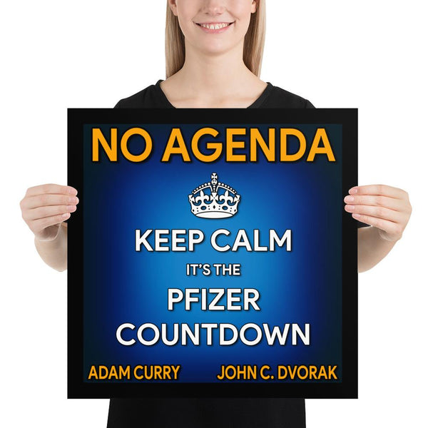 NO AGENDA 1301 - cover art poster print