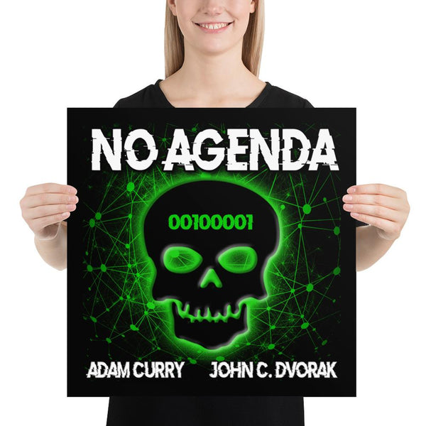 NO AGENDA 1296 - cover art poster print