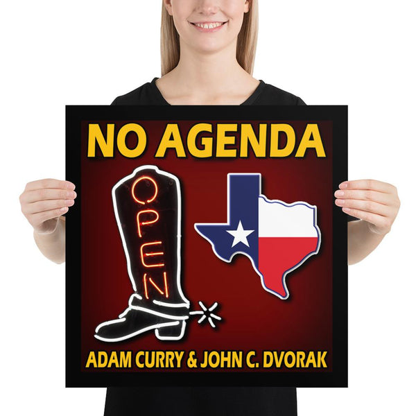 NO AGENDA 1280 - cover art poster print
