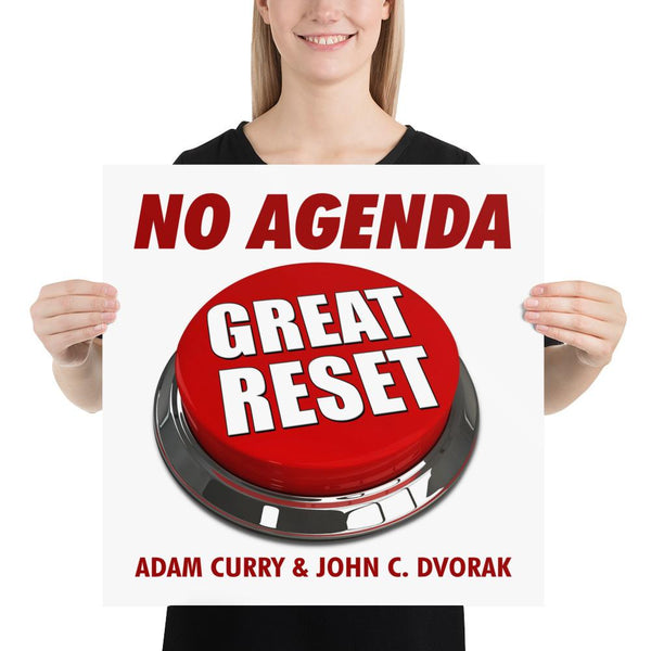 NO AGENDA 1267 - cover art poster print
