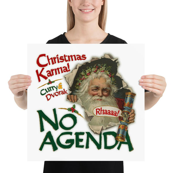 NO AGENDA 1306 - cover art poster print