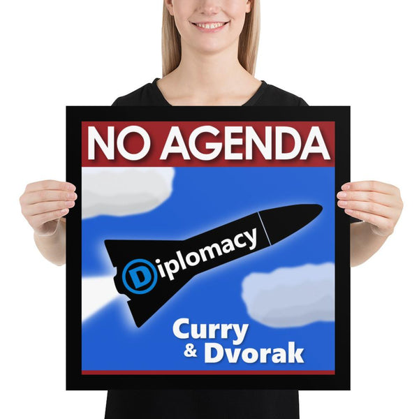 NO AGENDA 1325 - cover art poster print