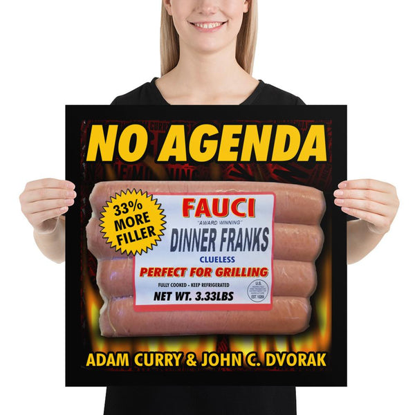 NO AGENDA 1265 - cover art poster print