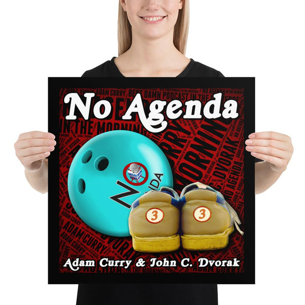 NO AGENDA 1262 - cover art poster print