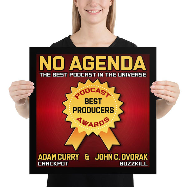 NO AGENDA 1217 - cover art poster print
