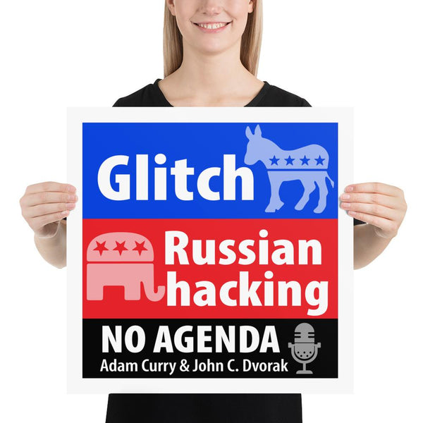 NO AGENDA 1214 - cover art poster print