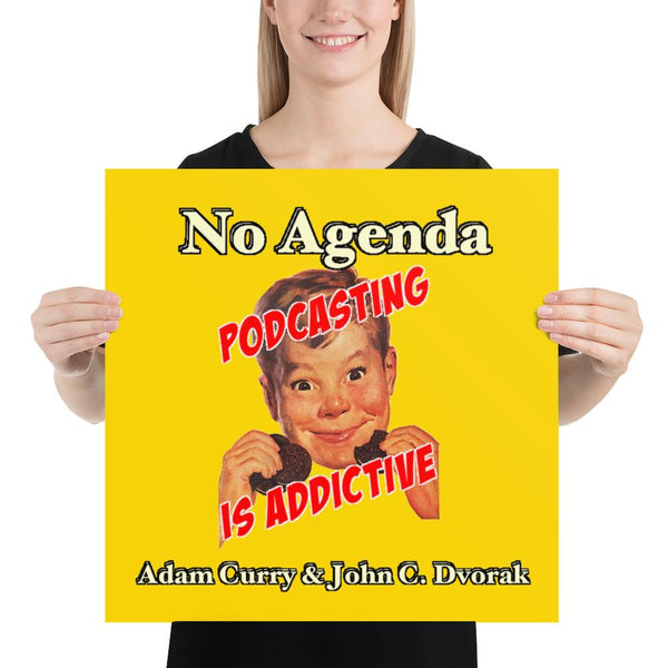 NO AGENDA 1207 - cover art poster print