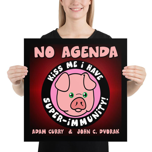 NO AGENDA 1346 - cover art poster print