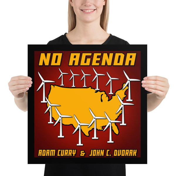 NO AGENDA 1340 - cover art poster print
