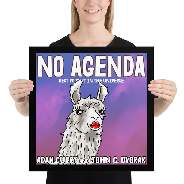 NO AGENDA 1284 - cover art poster print