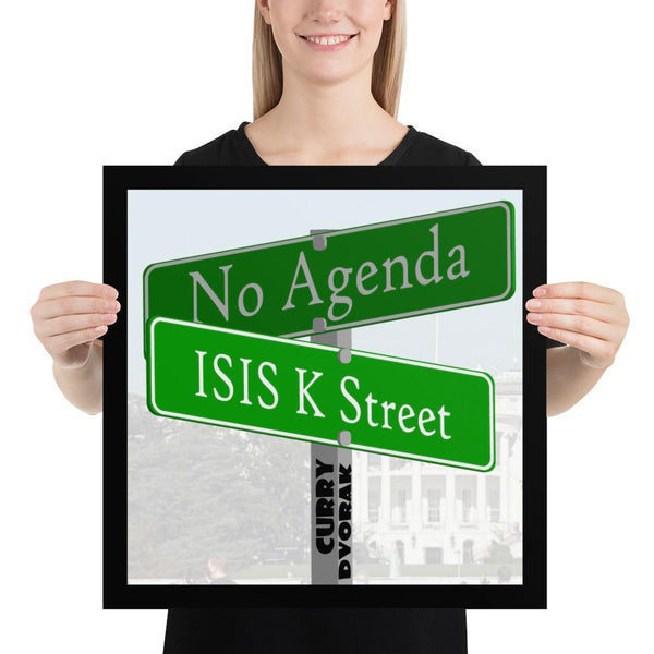 NO AGENDA 1377 - cover art poster print