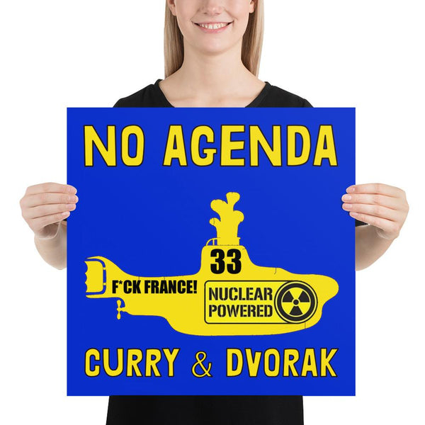 NO AGENDA 1383 - cover art poster print