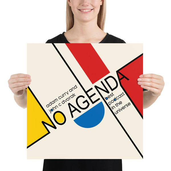 NO AGENDA 1385 - cover art poster print