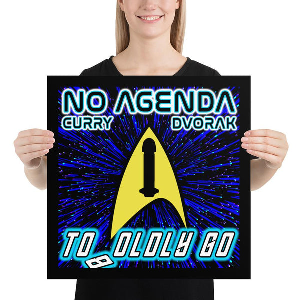 NO AGENDA 1390 - cover art poster print