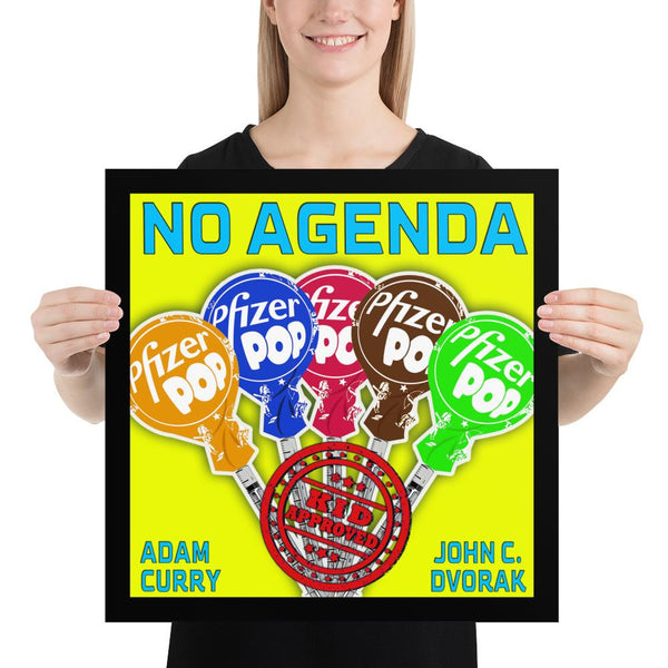 NO AGENDA 1394 - cover art poster print