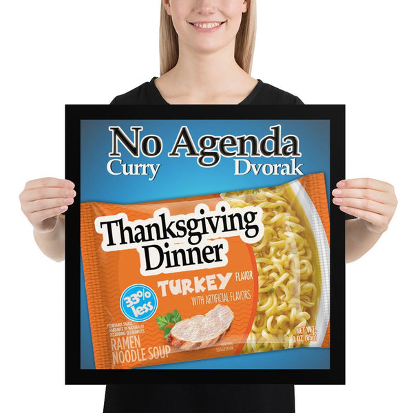 NO AGENDA 1402 - cover art poster print