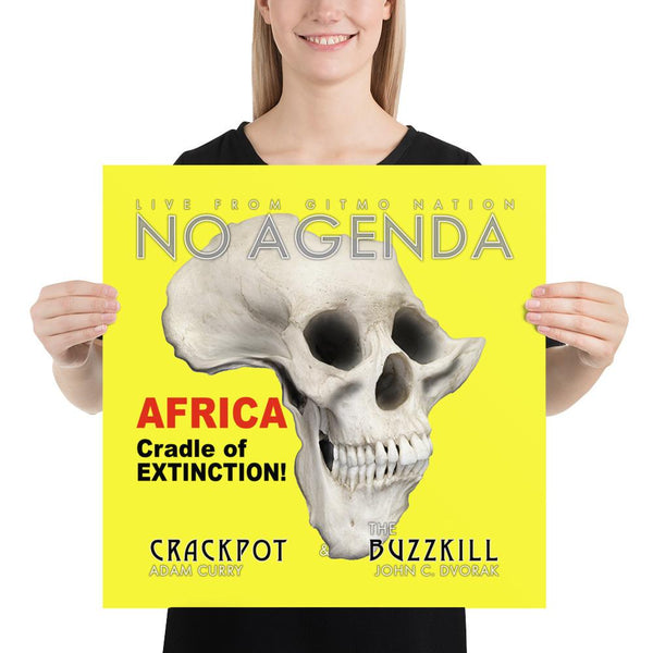 NO AGENDA 0662 - cover art poster print