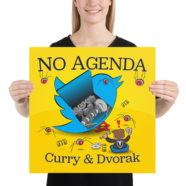 NO AGENDA 1452 - cover art poster print