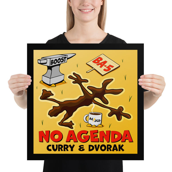NO AGENDA 1468 - cover art poster print