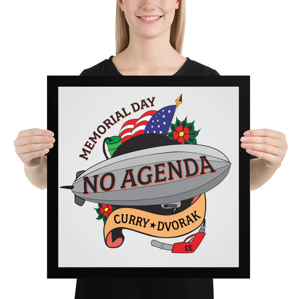 NO AGENDA 1455 - cover art poster print