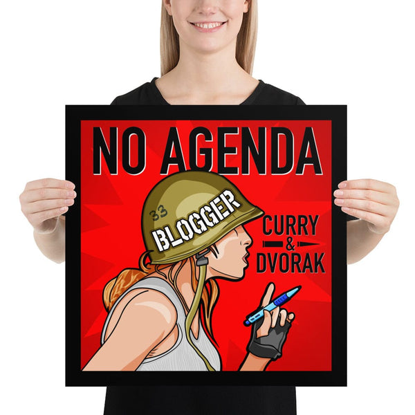 NO AGENDA 1492 - cover art poster print