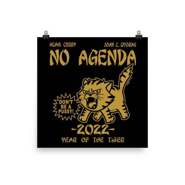 2022 YEAR OF THE TIGER - art print