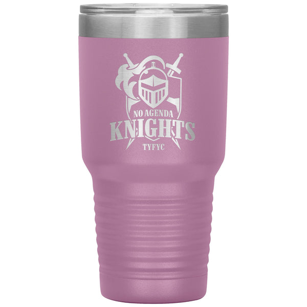 NO AGENDA KNIGHTS - 30 oz tumbler