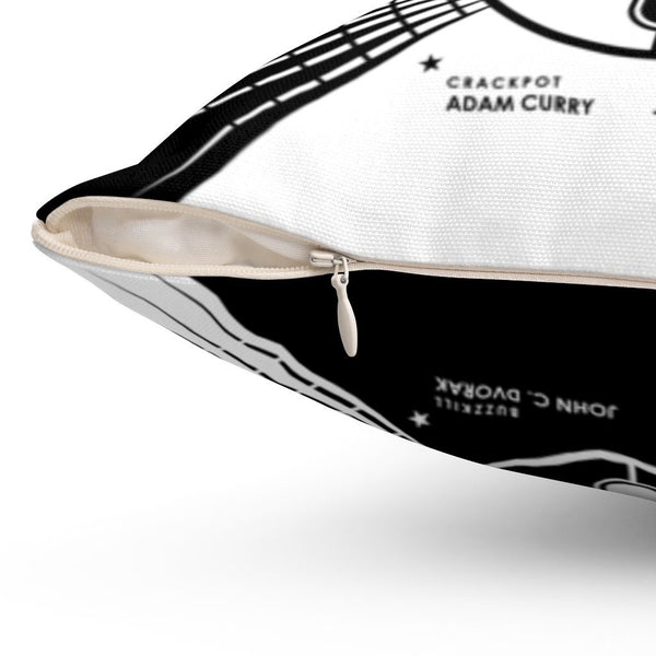 NO AGENDA RALLY - throw pillow case