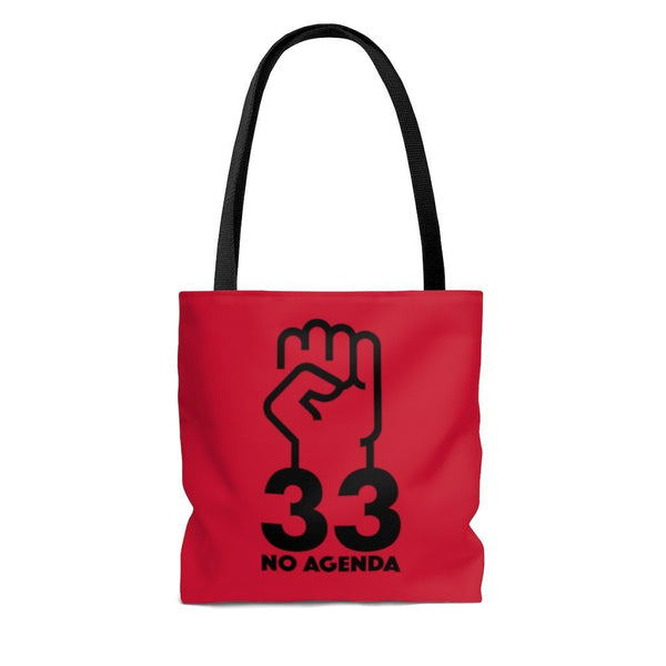 NO AGENDA 33 - R - tote bag