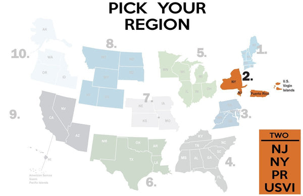 FEMA REGION TWO - racerback tank