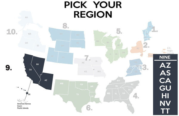 FEMA REGION NINE - racerback tank