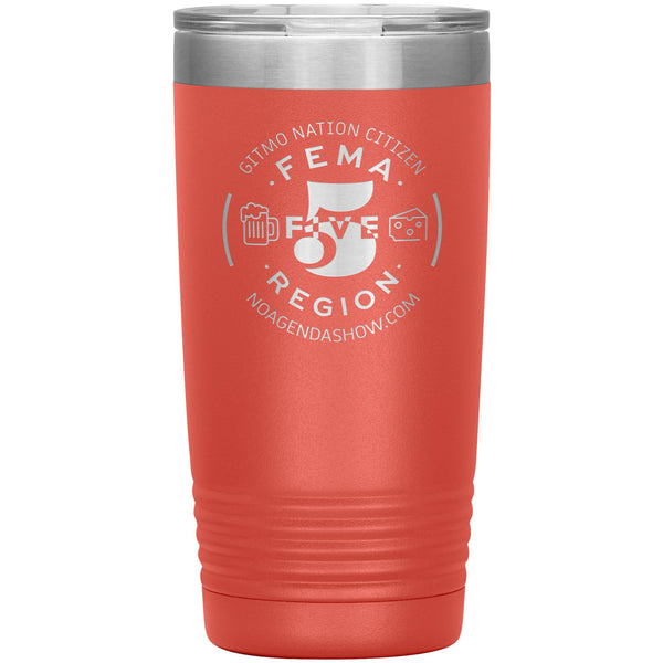 FEMA REGION FIVE - 20 oz tumbler