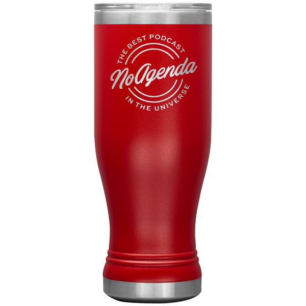 NO AGENDA THE BEST PODCAST - 20 oz boho tumbler