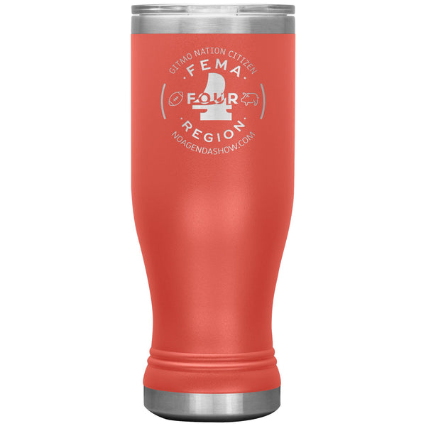 FEMA REGION FOUR - 20 oz boho tumbler