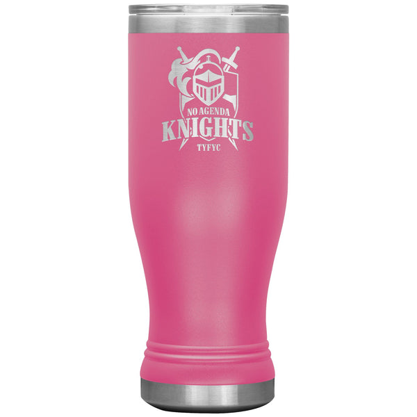 NO AGENDA KNIGHTS - 20 oz boho tumbler