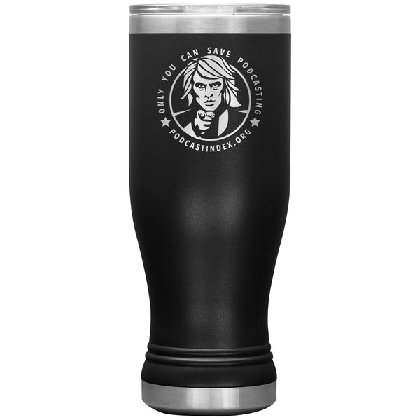 SAVE PODCASTING! - 20 oz boho tumbler