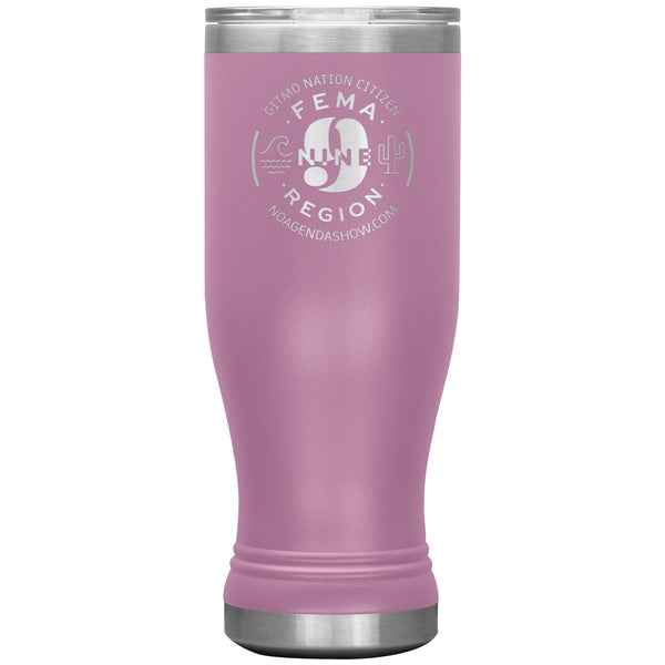 FEMA REGION NINE - 20 oz boho tumbler