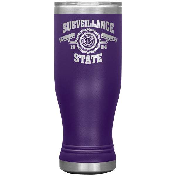 SURVEILLANCE STATE - 20 oz boho tumbler