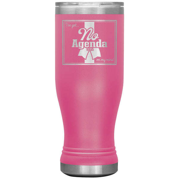 NO AGENDA RIBBON - 20 oz boho tumbler