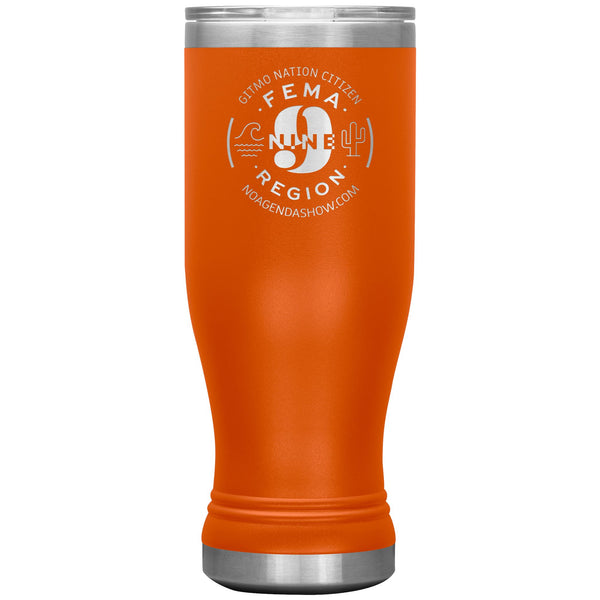 FEMA REGION NINE - 20 oz boho tumbler