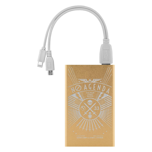 NO AGENDA RALLY - power bank