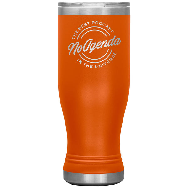 NO AGENDA THE BEST PODCAST - 20 oz boho tumbler